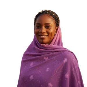 Swiss Voile Shawl – Plain Voile Wrap