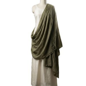Solid Dyed Viscose Linen Shawl
