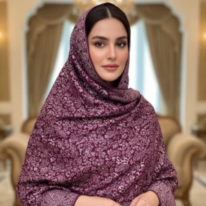 Common Label Floral Paisley Viscose Stole