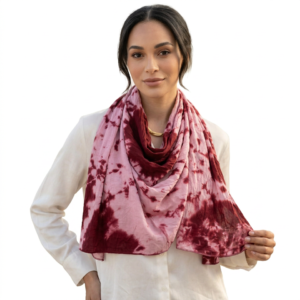 Tie Dye Viscose Shawl, 80 g