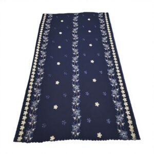 Swiss Voile Shawl – Floral, Twelve Shades