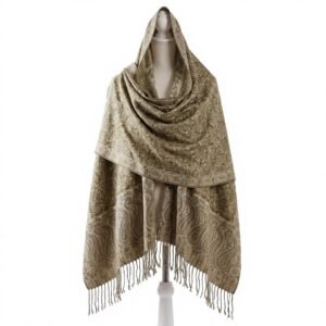 Handcrafted Floral Paisley Viscose Shawl