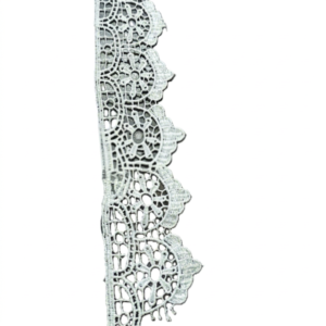 Hollow Floral Embroidered Scalloped Lace Trim 5.5cm – Cotton