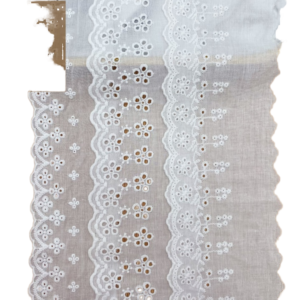 Cotton Water Soluble Floral Lace Trim – AHE-122 and AHE-124