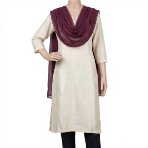 Plain Woven Solid Viscose Shawl