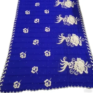 Chiffon Shawl – Floral with Scalloped Edge, Twelve Shade Range