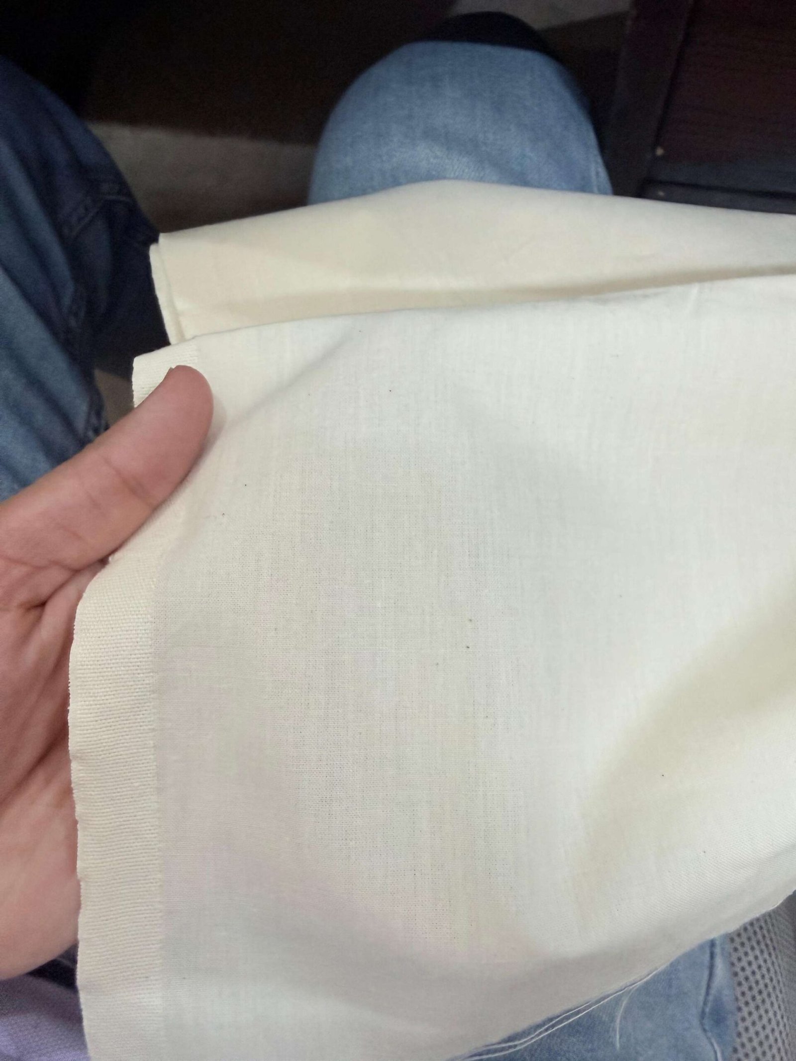 Cotton Greige Fabric 115 GSM – Plain Weave 292cm Wide (view 2)