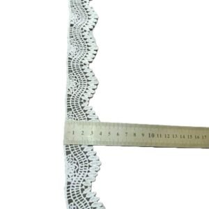 Hollow Embroidered Scalloped Lace Trim 4cm