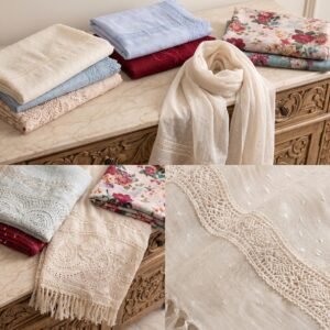 Swiss Voile Shawls