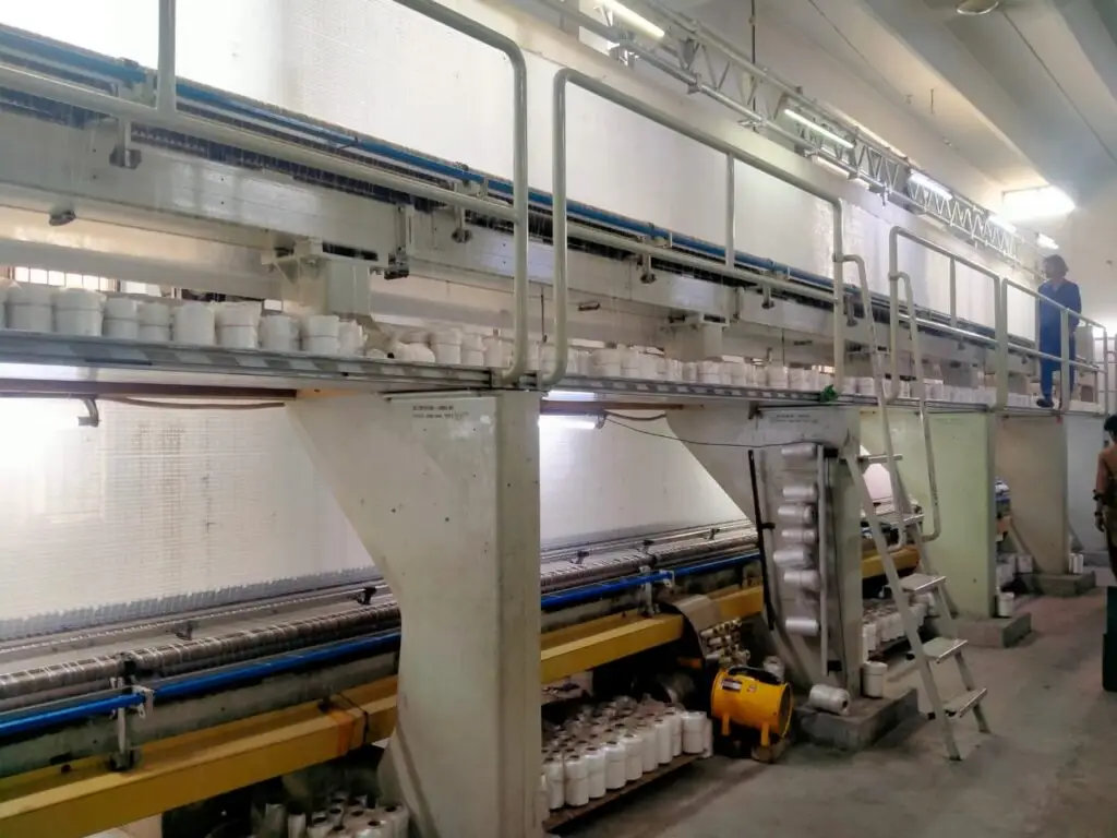 embroidery units at the Al-Haram Enterprises factory in Multan